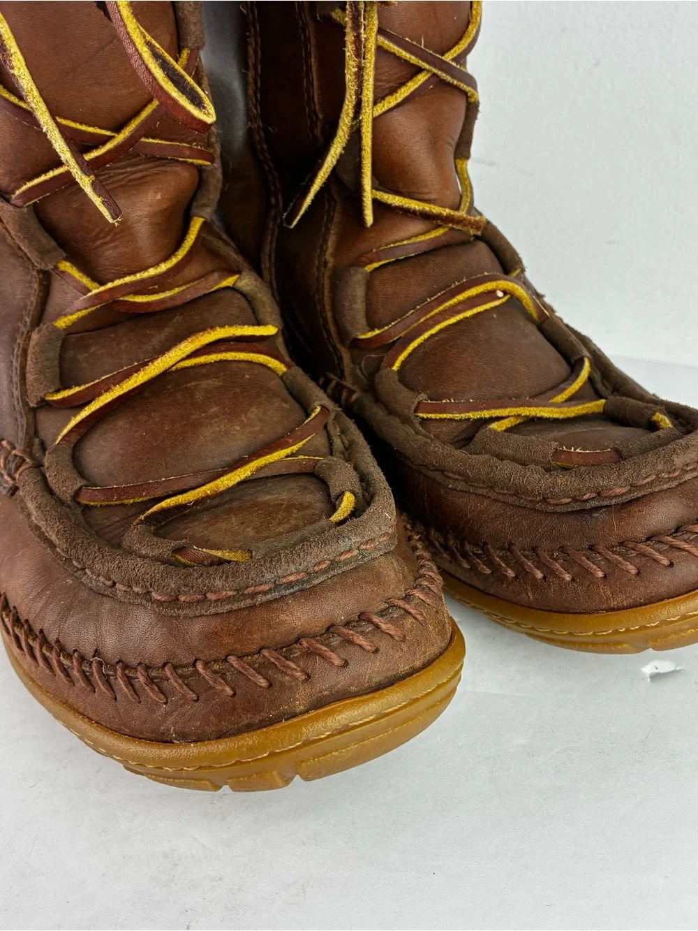 L.L Bean Wicked Good Leather Lace Up Lodge Boots